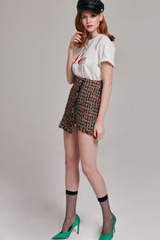  Coco Tweed Mini Skirt | Oroshe