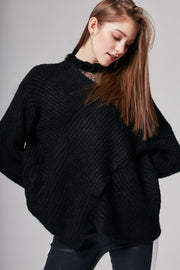 Nicki Oversized Knit Pullover | OROSHE